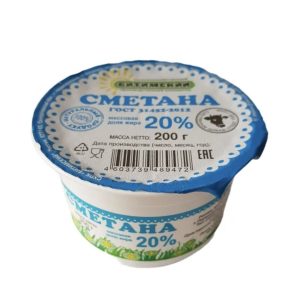 Сметана 20% Битимский 200 г
