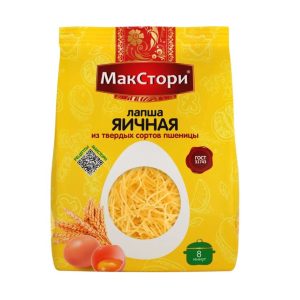 Лапша яичная из твердых сортов пшеницы